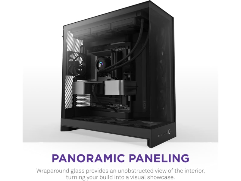 NZXT H9 Flow Mid Tower (sort) Midi tower