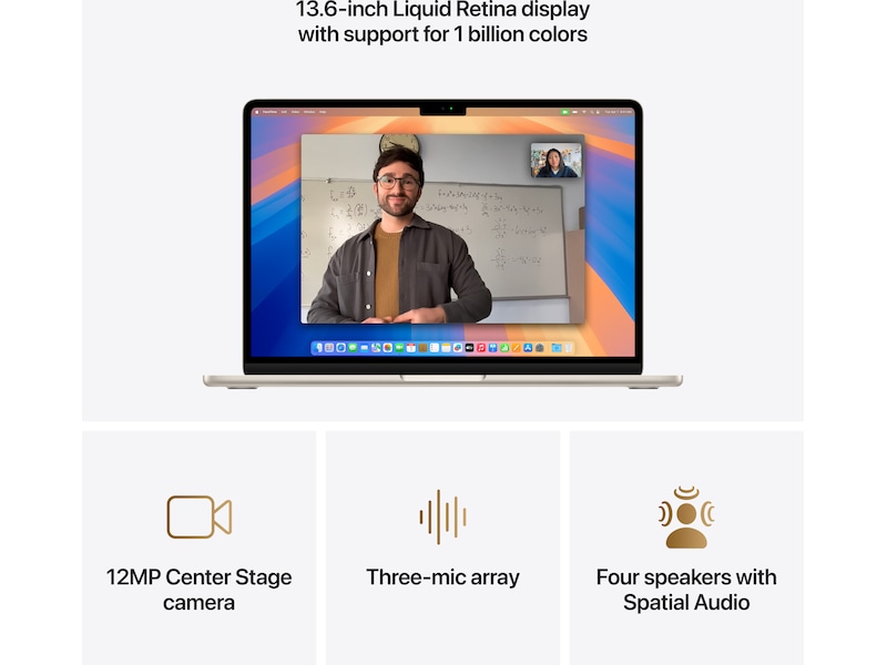 MacBook Air 13" M4 (2025) 512GB (stjerneskinn) PC - Bærbar / laptop