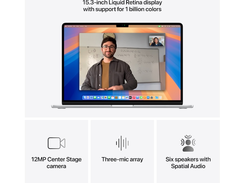 MacBook Air 15" M4 (2025) 512GB (sølv) PC - Bærbar / laptop