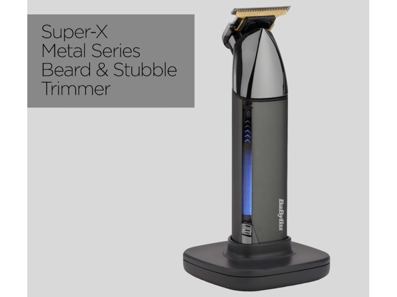 BaByliss Super X Metal skjeggtrimmer (sort) Barbermaskiner