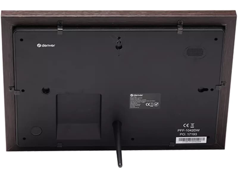 Denver PFF-1042DW 10,1" digital fotoramme (mørk eik) TV-ramme & tilbehør