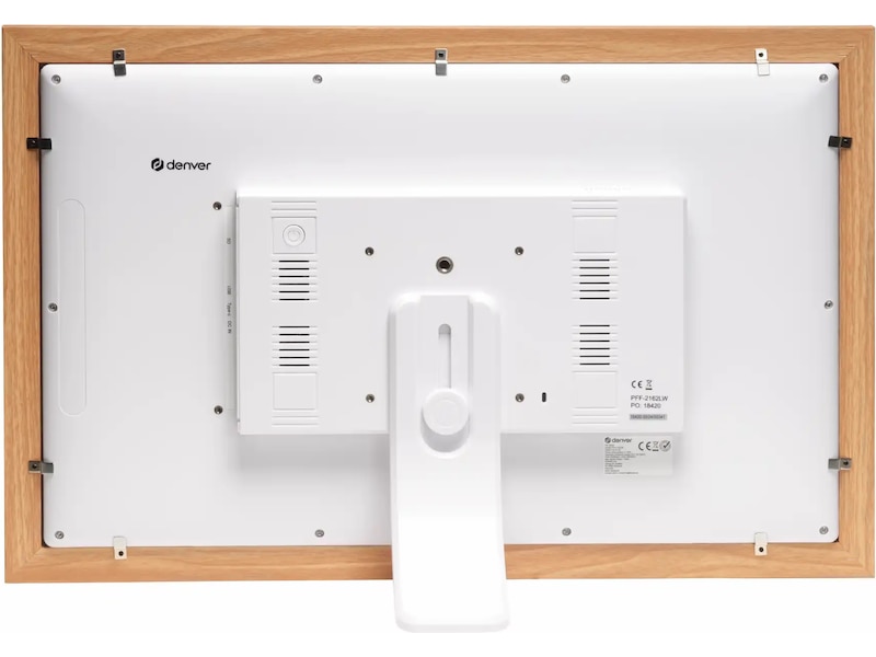 Denver PFF-2162LW 21,5" Digital fotoramme (lys eik) TV-ramme & tilbehør