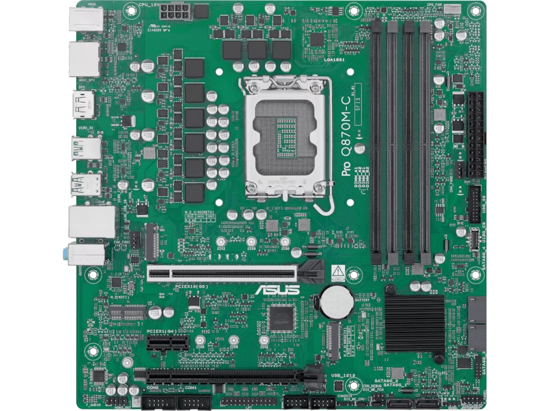 ASUS Pro Q870M-C-CSM Hovedkort Intel Socket