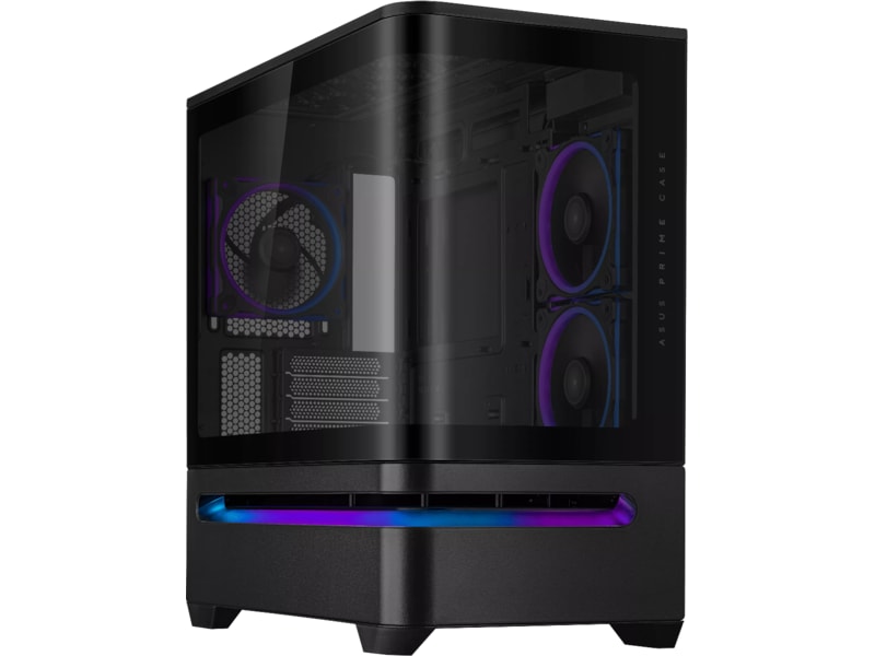 Asus PRIME AP202 TG ARGB mATX Tower (sort) Mini/Micro/Nano tower