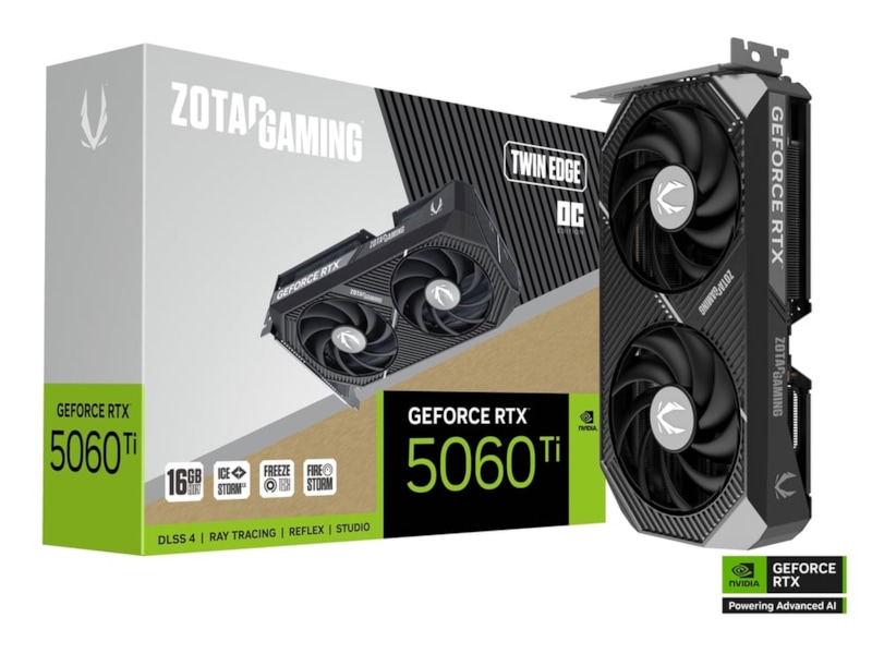 Zotac Gaming GeForce RTX 5060 Ti Twin Edge OC Skjermkort