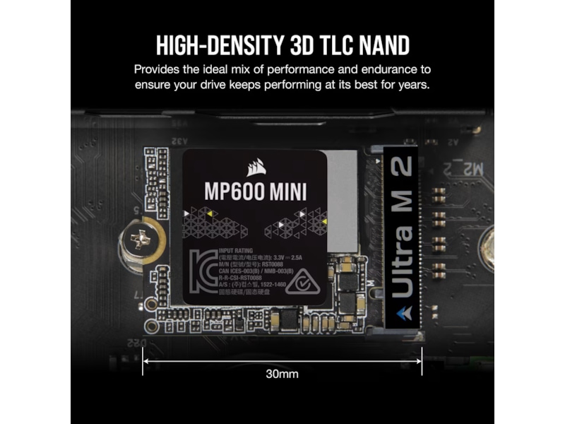 Corsair MP600 MINI NVMe PCIe M.2 2230 SSD 2TB SSD M.2