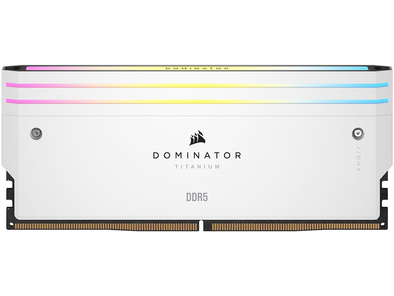 Corsair Dominator Titanium RGB DDR5 6000MHz 64GB (hvit) Minnebrikker