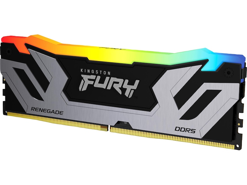 Kingston FURY Renegade DDR5 RGB 8400MHz 24GB (sort) Minnebrikker
