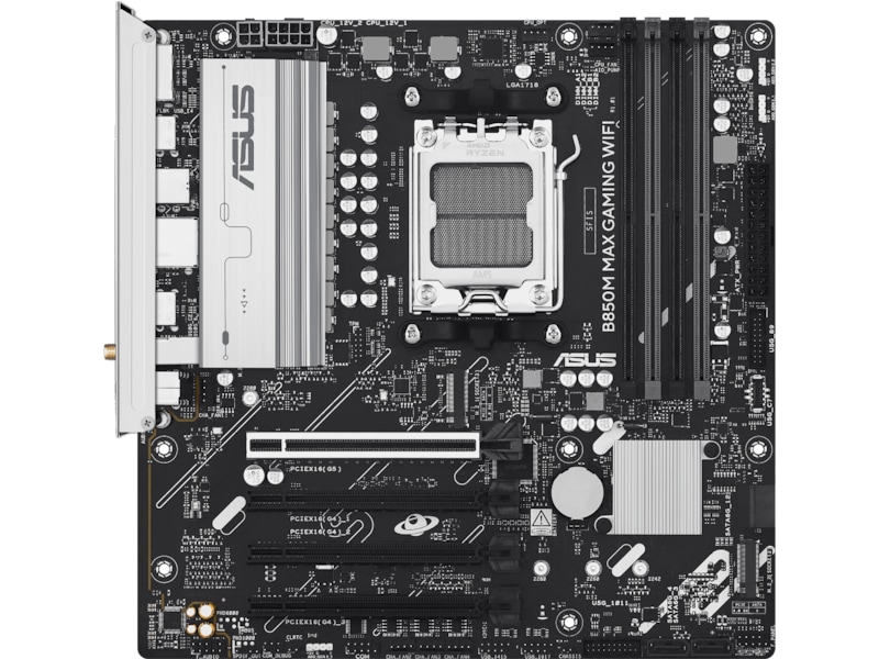 Asus B850M MAX GAMING WIFI Hovedkort AMD Socket