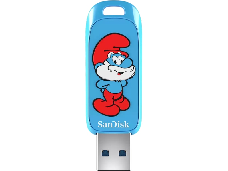 SanDisk Smurfs USB Minnepenn 128GB Minnepenn / USB