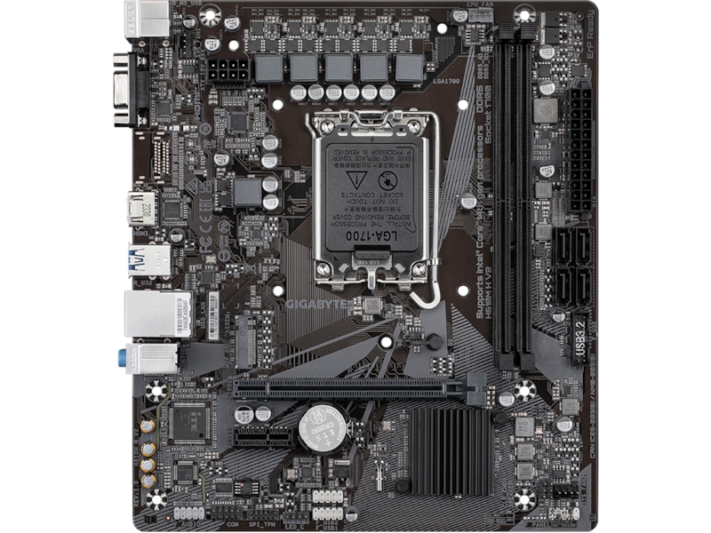 Gigabyte H610M H V2 Hovedkort Intel Socket