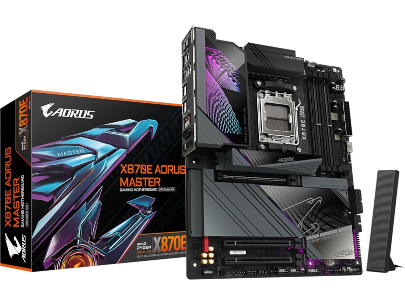 Gigabyte X870E AORUS MASTER Hovedkort AMD Socket