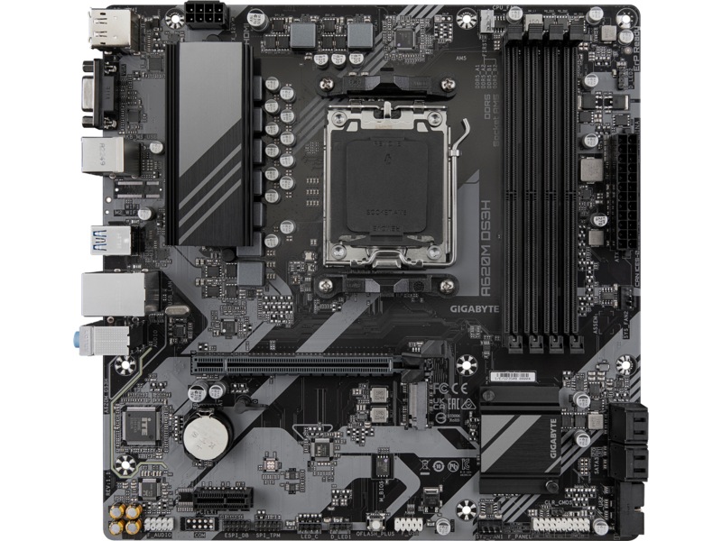 Gigabyte A620M DS3H Hovedkort AMD Socket