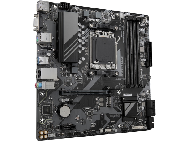 Gigabyte A620M DS3H Hovedkort AMD Socket