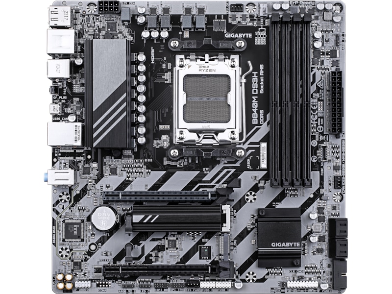 Gigabyte B840M DS3H Hovedkort AMD Socket