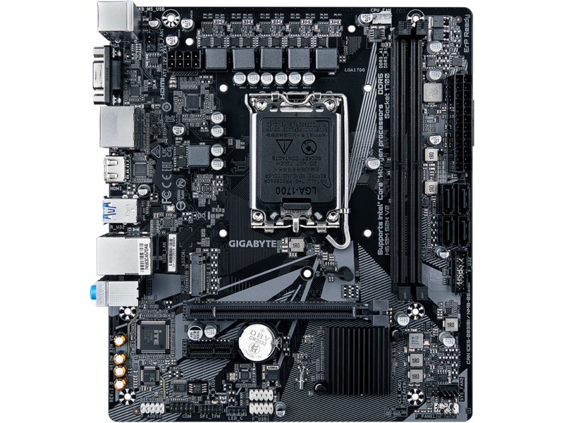 Gigabyte H610M S2H V2 Hovedkort Intel Socket