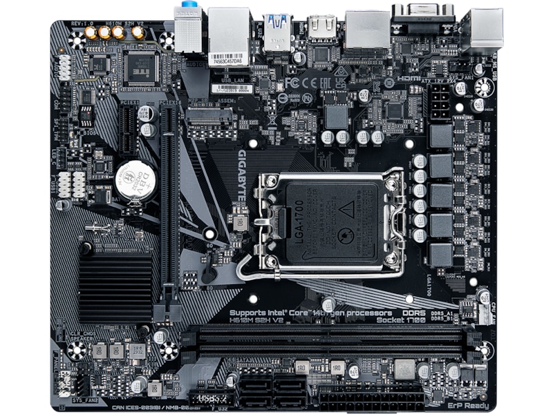 Gigabyte H610M S2H V2 Hovedkort Intel Socket
