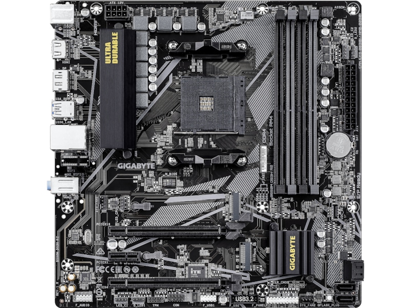 Gigabyte B550M DS3H R2 Hovedkort AMD Socket