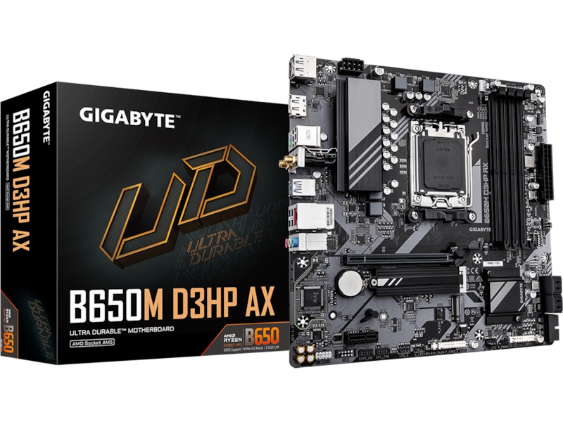 Gigabyte B650M D3HP AX Hovedkort AMD Socket
