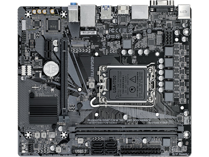 Gigabyte H610M S2H V3 DDR4 Hovedkort Intel Socket