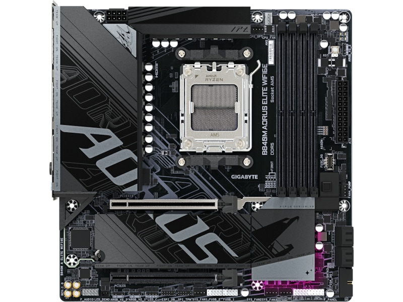 Gigabyte B840M AORUS ELITE WIFI6E Hovedkort AMD Socket