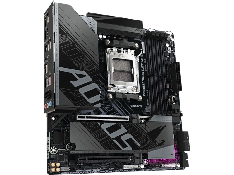 Gigabyte B840M AORUS ELITE WIFI6E Hovedkort AMD Socket