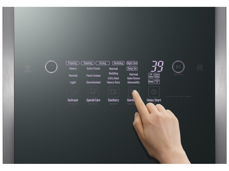 LG S3MFC Styler Dampskap Dampvaskere