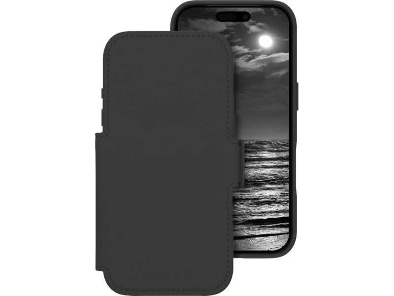 dbramante1928 iPhone 17 Pro Lynge 2-i-1 Lommebokdeksel (midnight) Mobildeksel