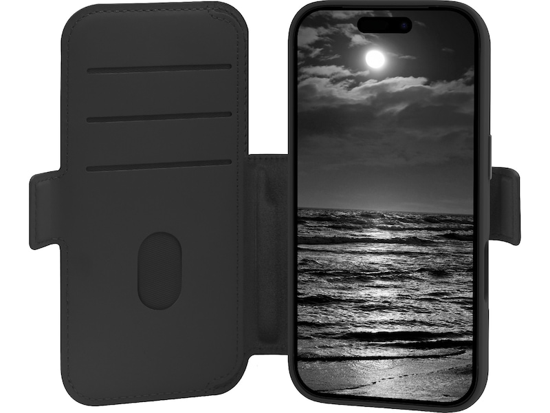 dbramante1928 iPhone 17 Pro Lynge 2-i-1 Lommebokdeksel (midnight) Mobildeksel