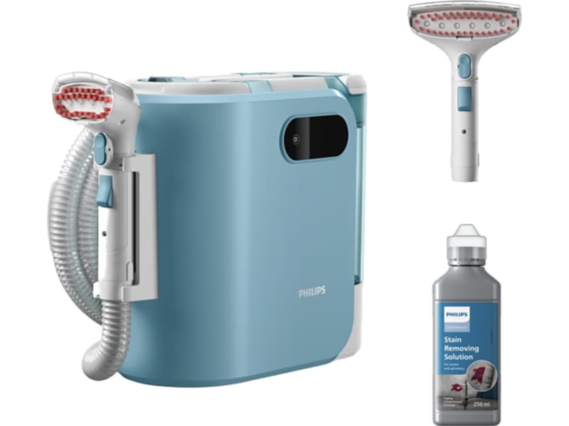 Philips 3000 Series Tepperenser XW3193/11 (hvit/blå) Dampvaskere