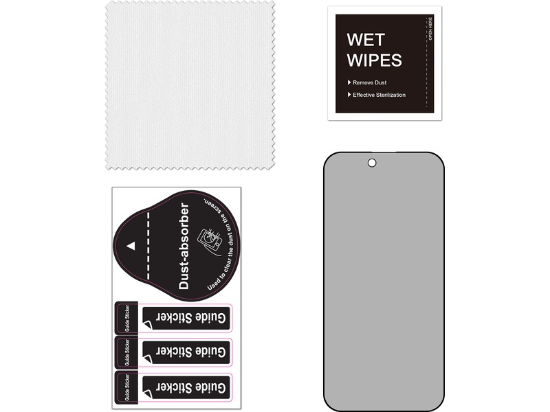 iiglo iPhone Air Privacy skjermbeskytter Skjermbeskytter