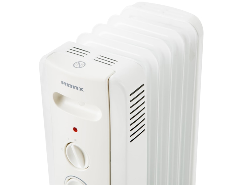 Adax Basic Nova 1500W oljeovn (hvit) Frittstående varmeovner