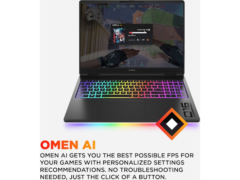 HP OMEN MAX Gaming Laptop 16-ah0033no 16" WQXGA 240 Hz Gaming laptop