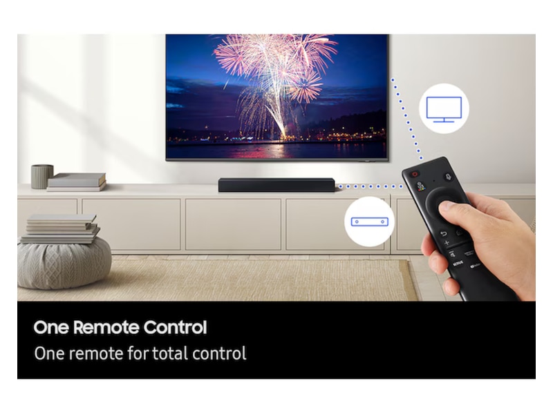 Samsung HW-B410F Soundbar med Subwoofer (2025) Lydplanker