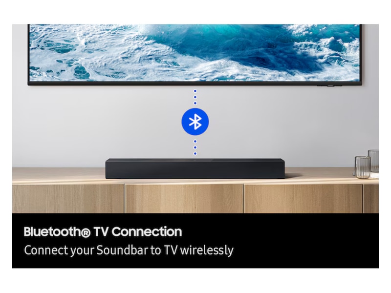 Samsung HW-B410F Soundbar med Subwoofer (2025) Lydplanker