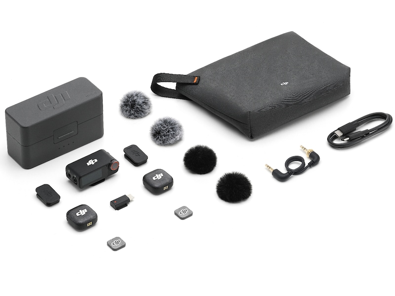 DJI Mic 3 (2 TX + 1 RX + Charging Case) Kameramikrofon