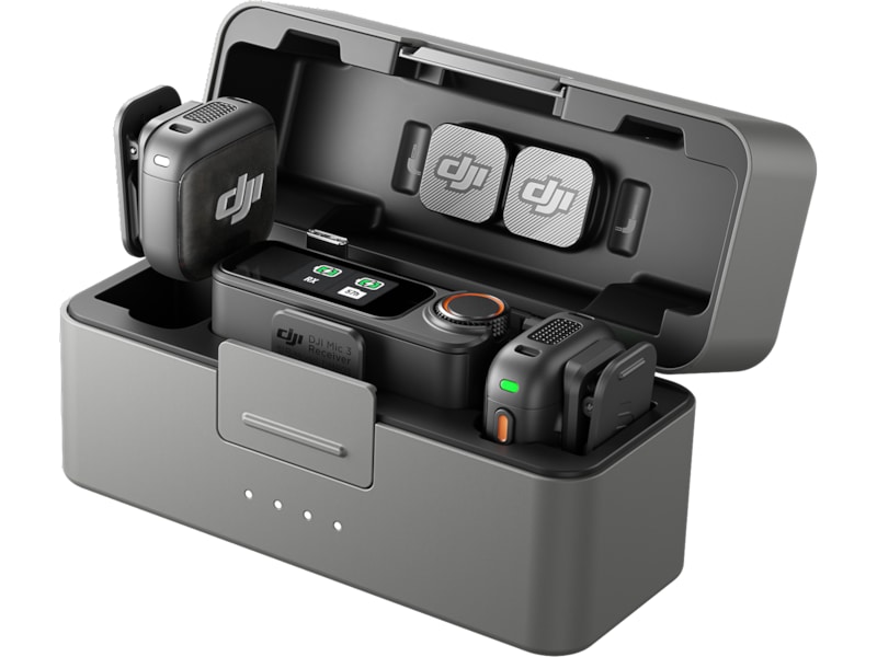 DJI Mic 3 (2 TX + 1 RX + Charging Case) Kameramikrofon