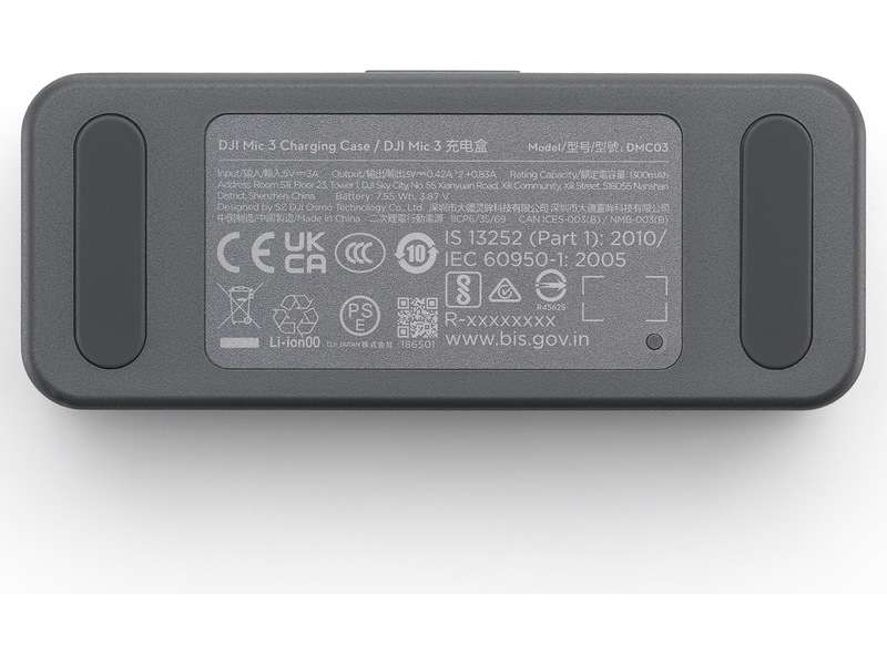 DJI Mic 3 Charging Case Streaming tilbehør