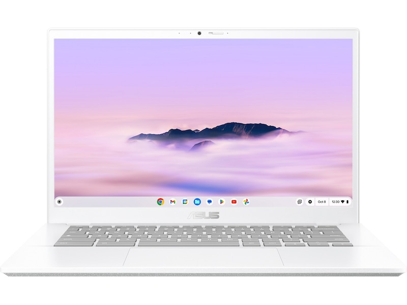 Asus Chromebook Plus CX34 14" FHD (hvit) -B-Grade Demo bærbar PC