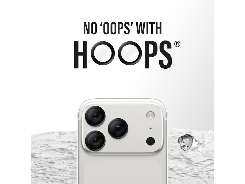 PanzerGlass iPhone 17 Pro / 17 Pro Max / 16 Pro / 16 Pro Max Hoops Ceramic II Linsebeskytter Skjermbeskytter