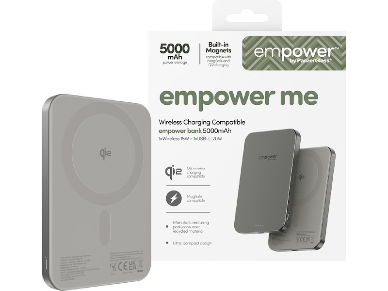 PanzerGlass empower Powerbank 5000mAh (titanium) Powerbank