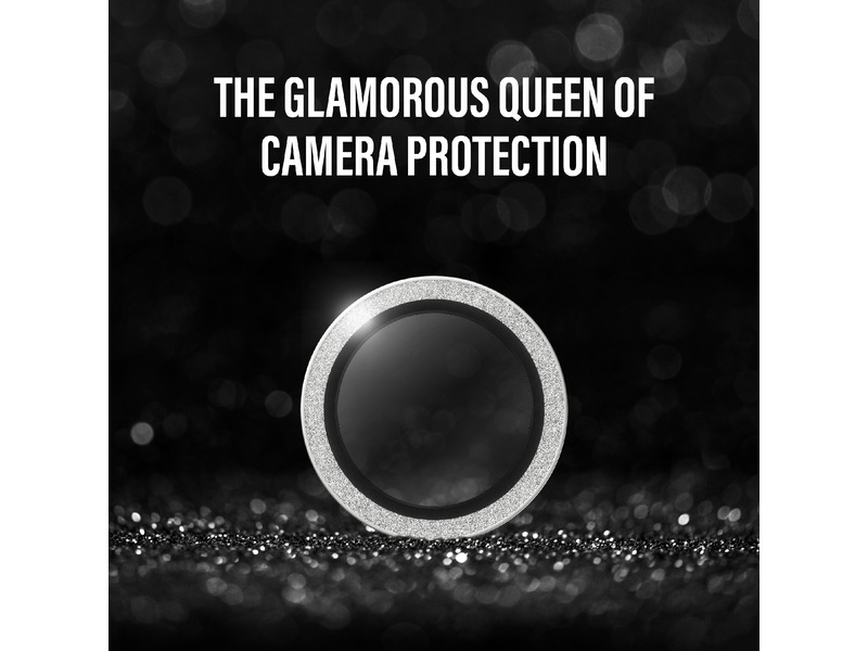 PanzerGlass iPhone Air Hoops Linsebeskytter (glitter silver) Skjermbeskytter