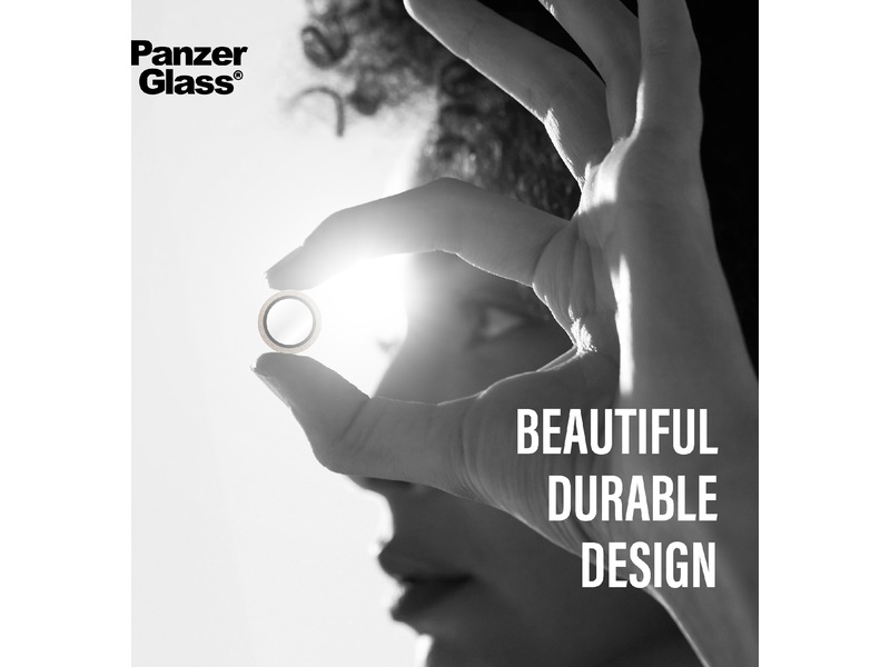 PanzerGlass iPhone Air Hoops Linsebeskytter (glitter gold) Skjermbeskytter