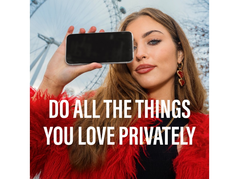 PanzerGlass iPhone 17 Pro Max 2-way Privacy Skjermbeskytter Skjermbeskytter