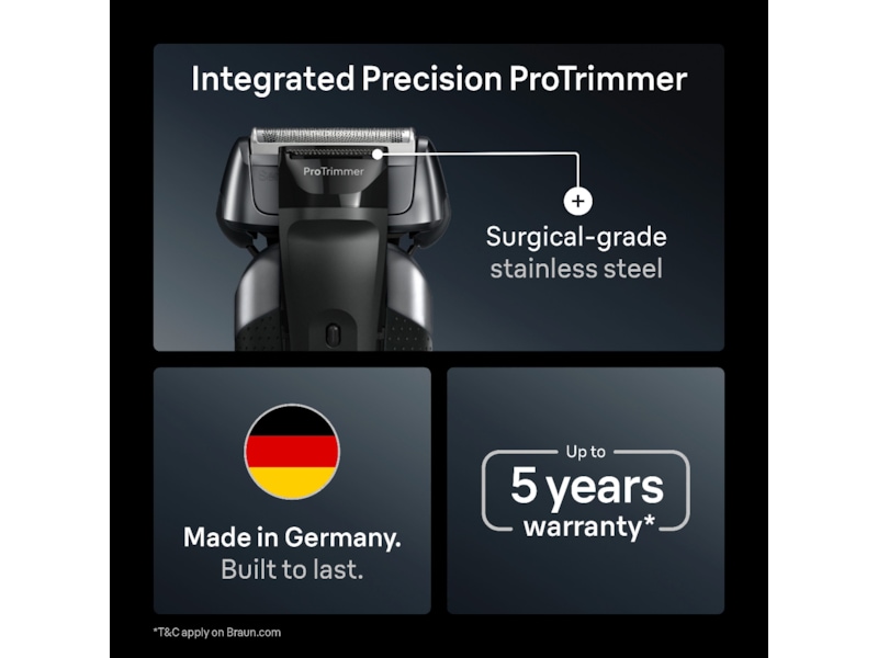 Braun Series 8 elektrisk barbermaskin 8617S Barbermaskiner