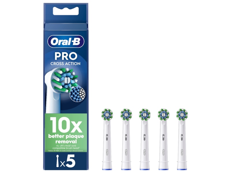 Oral-B Pro Cross Action Børstehoder (5 stk) Tannbørstehoder
