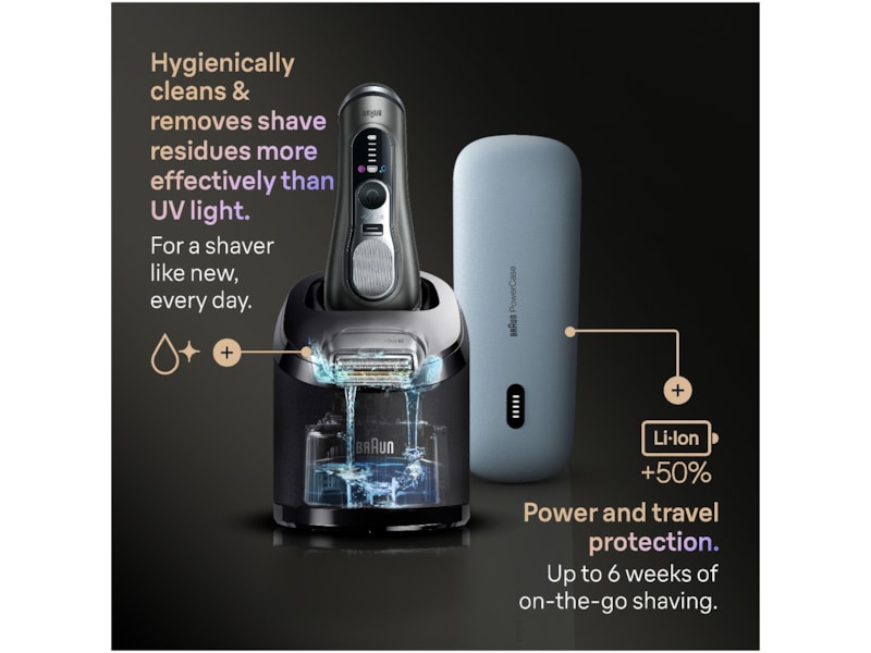 Braun Series 9 PRO+ Elektrisk Barbermaskin 9675CC Barbermaskiner