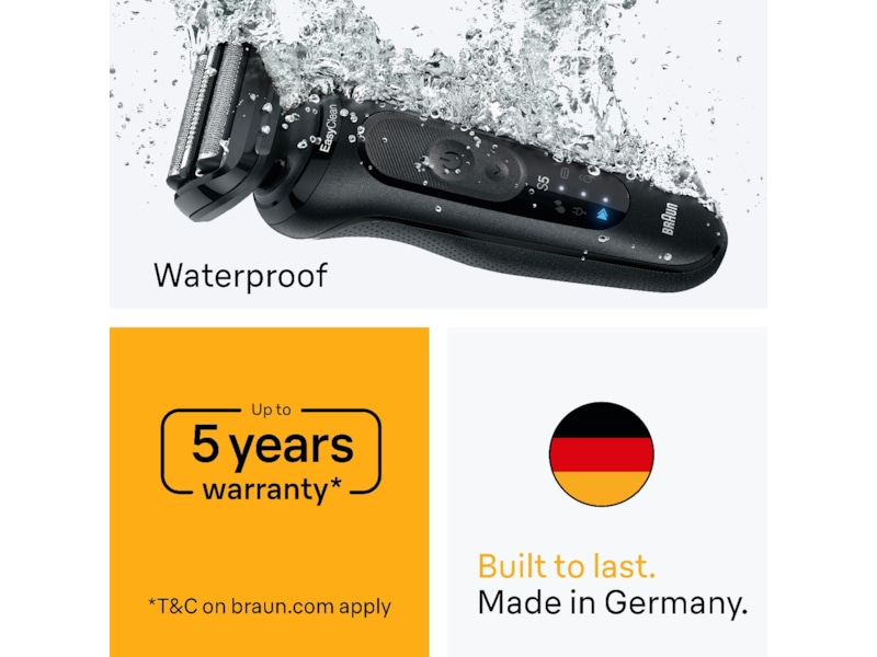 Braun Series 5 elektrisk barbermaskin 52-N1200S Barbermaskiner