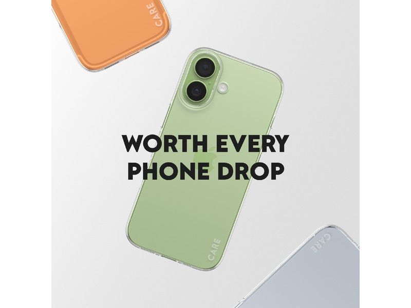 PanzerGlass CARE iPhone 17 Fashion Silikondeksel (gjennomsiktig) Mobildeksel