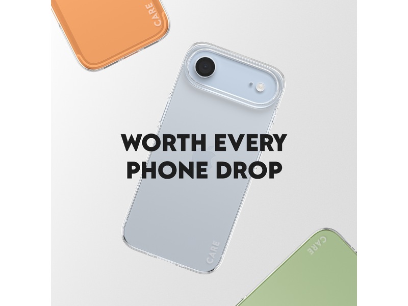 PanzerGlass CARE iPhone Air Fashion Silikondeksel (gjennomsiktig) Mobildeksel